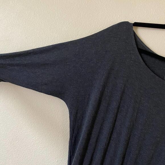 Soft Surroundings Gray Dolman Sleeve Jumpsuit Super Soft Time Place Self Sz M - Picture 4 of 9